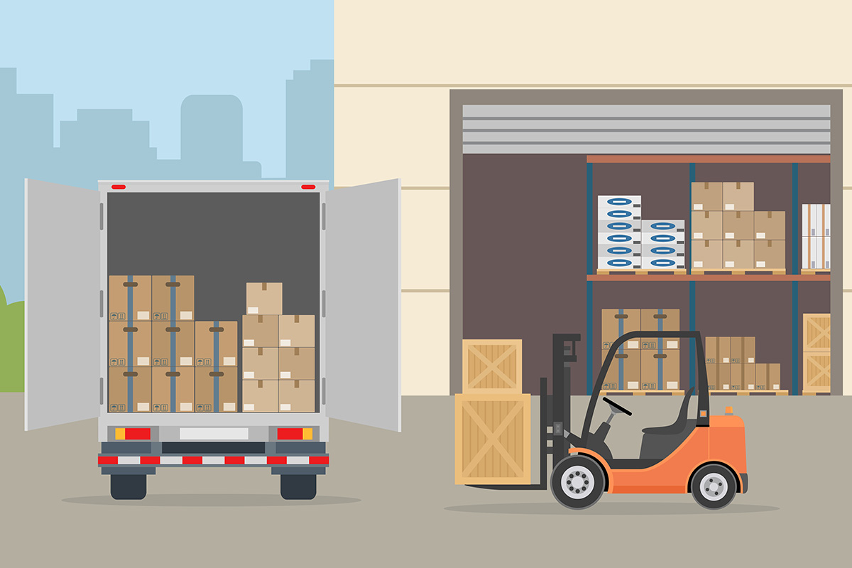 Lagerraum-Storage House - Paket- und Warenannahme