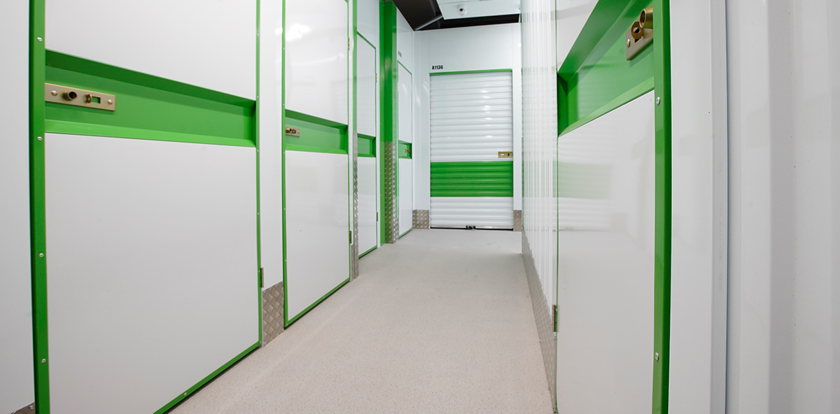 Your storage room independent - safe - clean - lockable